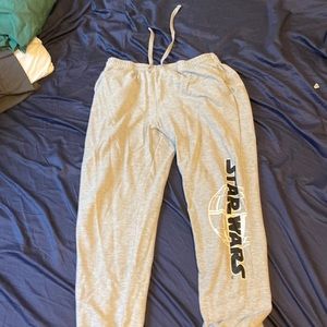 star wars sweat pants - lightly worn